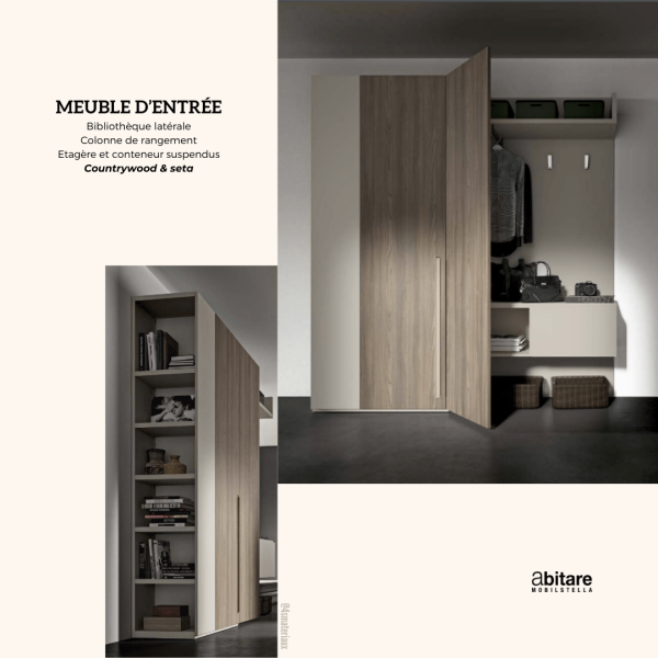 Meuble entrée Mobilstella 4s Meuble entrée Mobilstella 4s
